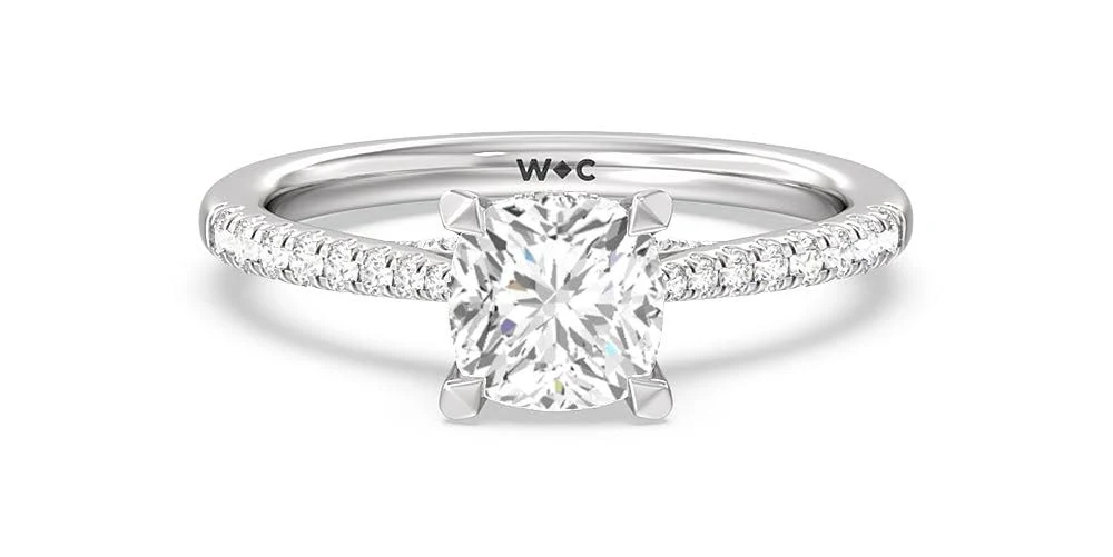 Tapered Pave Halo